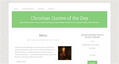 Desktop Screenshot of christianquote.com